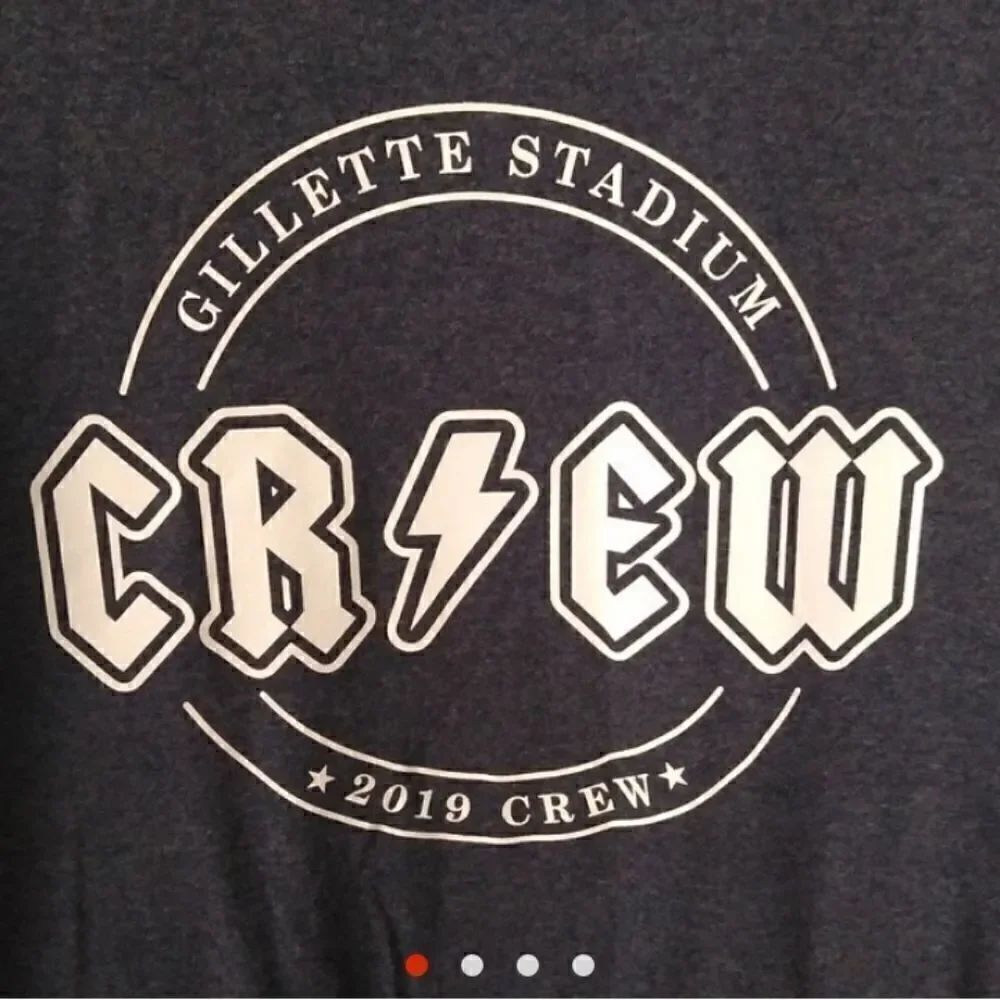 Rare, New England Patriots, Gillette Stadium Crew Shirt